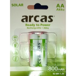 2 PILES RECHARGEABLES