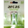 2 PILES RECHARGEABLES