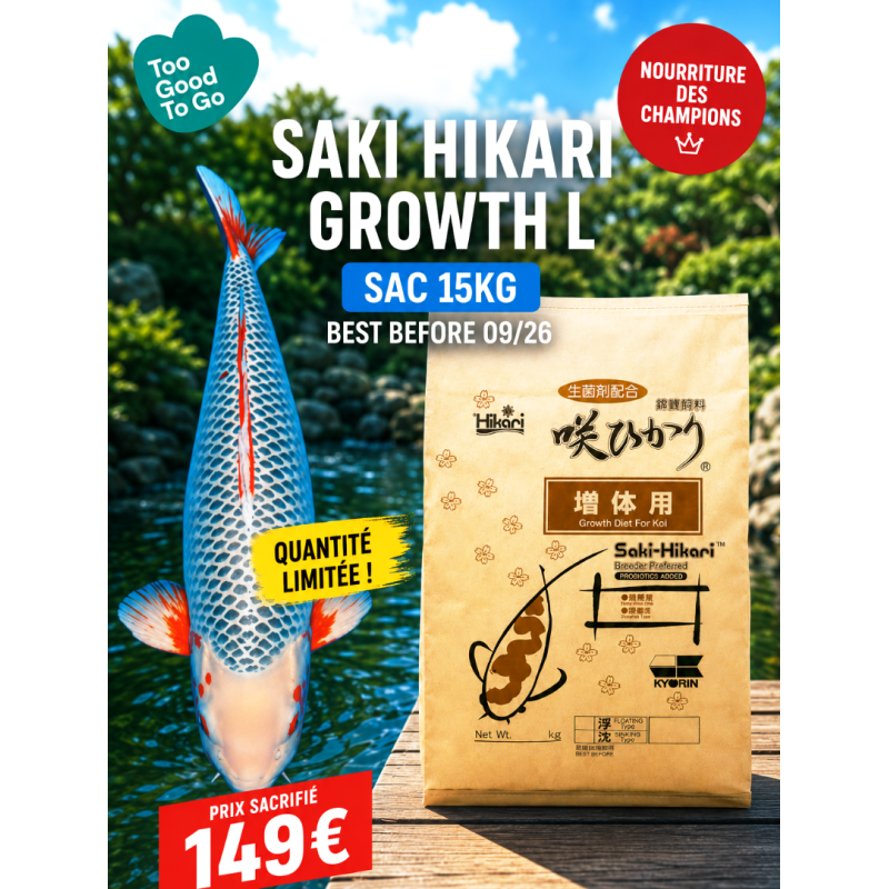 SAKI HIKARI GROWTH 15KG L