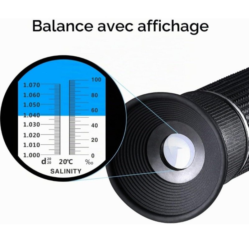 REFRACTOMETRE SALINITÉ