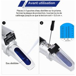 REFRACTOMETRE SALINITÉ